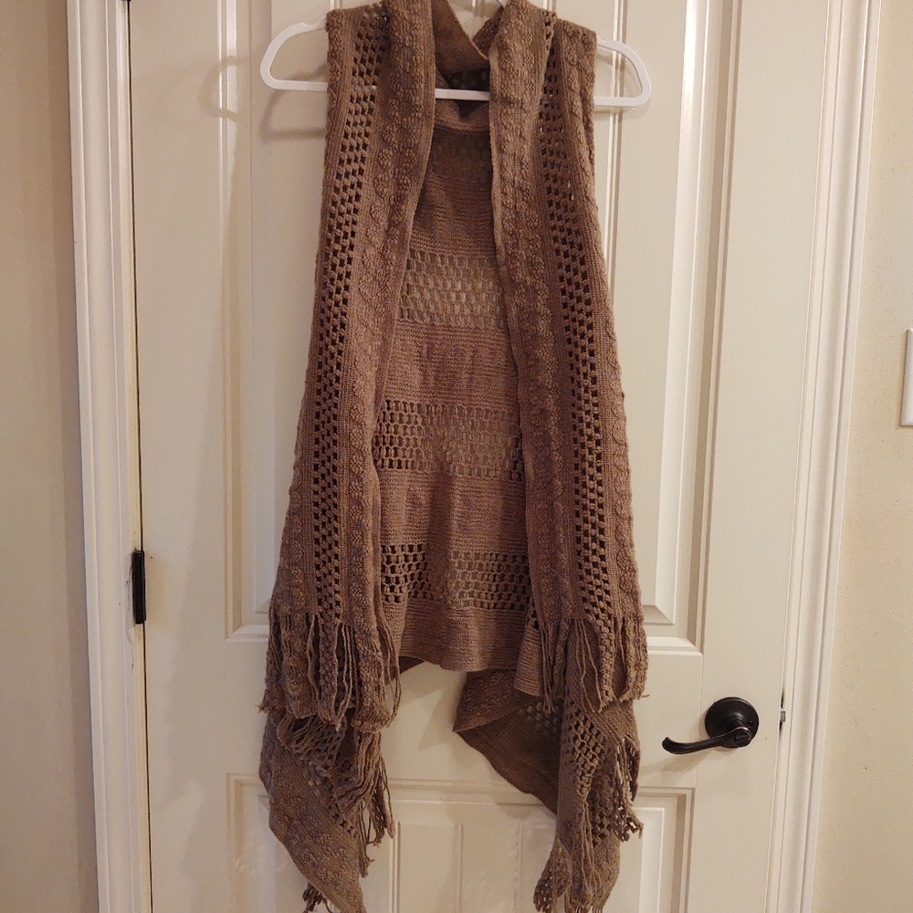 Grunge Fairycore Crochet Vest
